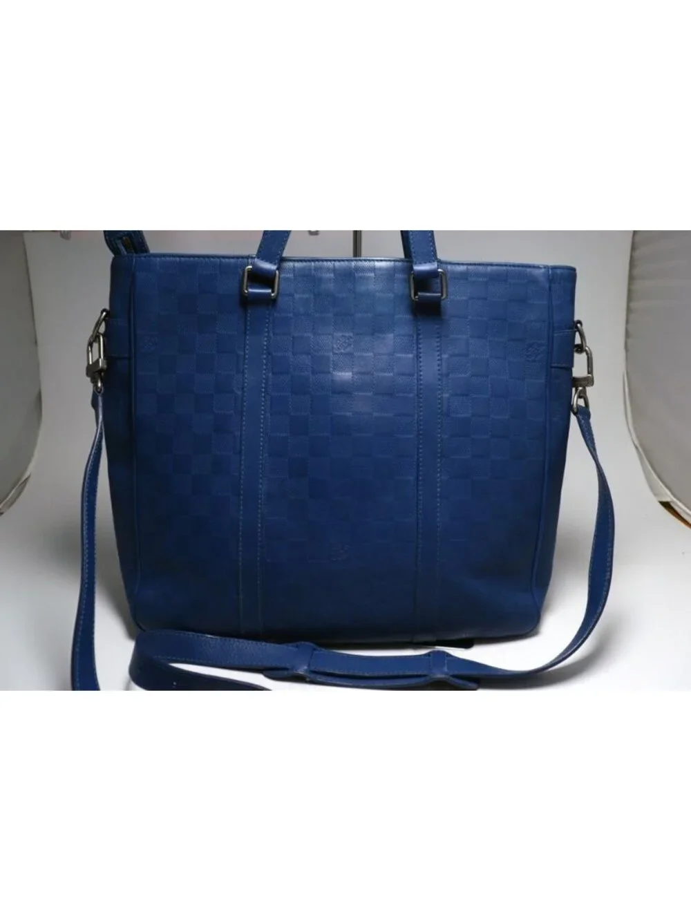 Louis Vuitton Damier Infini Tadao Leather Tote Shoulder